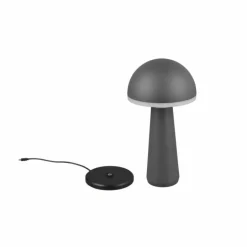 Lampe de table Reality FUNGO LED Anthracite, 1 lumière