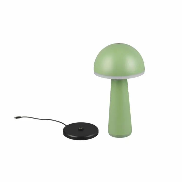 Lampe de table Reality FUNGO LED Vert, 1 lumière