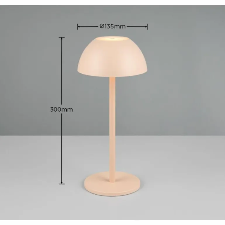 Lampe de table Reality RICARDO LED Beige, 1 lumière