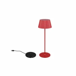 Lampe de table Reality SUAREZ LED Rouge, 1 lumière