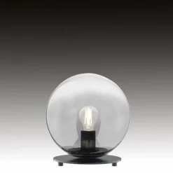 Lampe de table SCHÖNER WOHNEN-Kollektion MIRROR Noir, 1 lumière