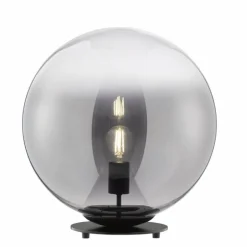 Lampe de table SCHÖNER WOHNEN-Kollektion MIRROR Noir, 1 lumière