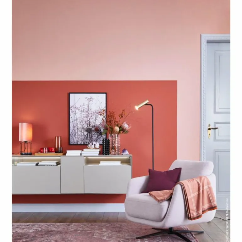 Lampe de table SCHÖNER WOHNEN-Kollektion GRACE Noir, 1 lumière