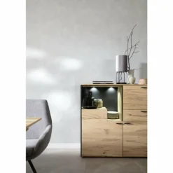 Lampe de table SCHÖNER WOHNEN-Kollektion GRACE Noir, 1 lumière