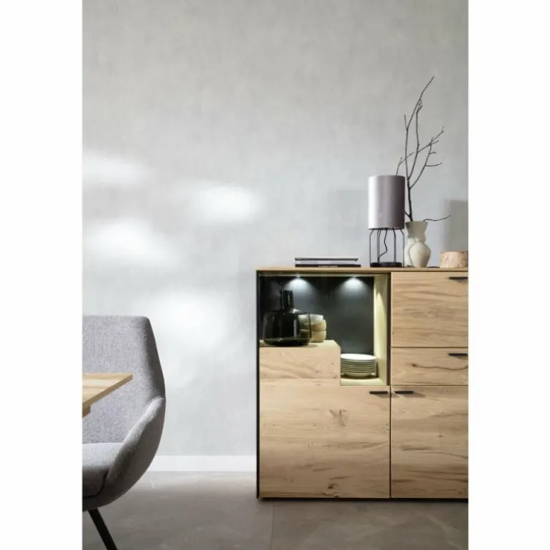 Lampe de table SCHÖNER WOHNEN-Kollektion GRACE Noir, 1 lumière