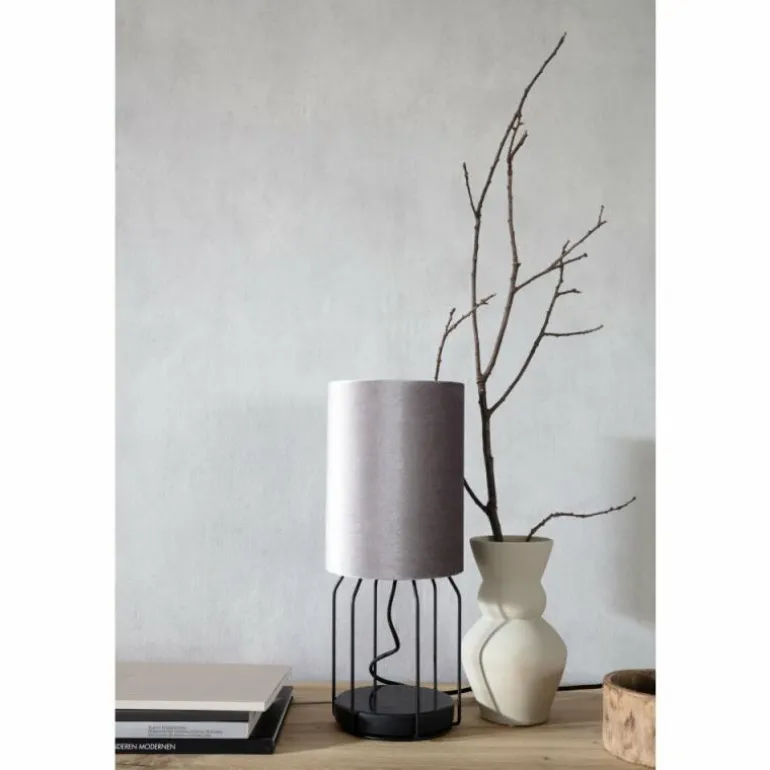 Lampe de table SCHÖNER WOHNEN-Kollektion GRACE Noir, 1 lumière