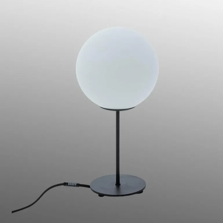 Lampe de table SCHÖNER WOHNEN-Kollektion PALAIS Noir, 1 lumière