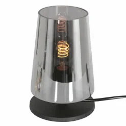 Lampe de table Steinhauer Ancilla Noir, 1 lumière