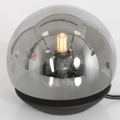 Lampe de table Steinhauer Ancilla Noir, 1 lumière