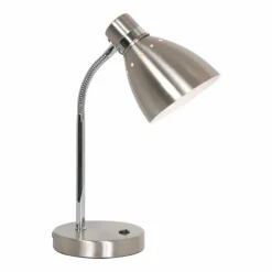 Lampe de table Steinhauer Spring Acier brossé, 1 lumière