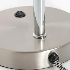 Lampe de table Steinhauer Spring Acier brossé, 1 lumière