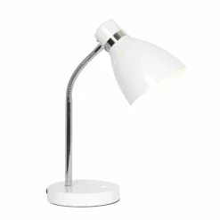 Lampe de table Steinhauer Spring Blanc, 1 lumière