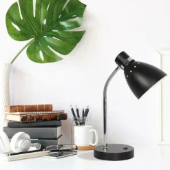 Lampe de table Steinhauer Spring Noir, 1 lumière