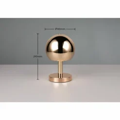 Lampe de table Trio BOCCIA Laiton, 1 lumière