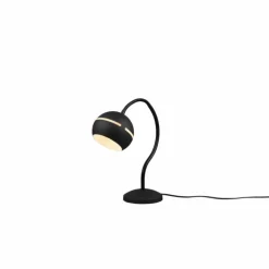Lampe de table Trio Fletcher 2 Noir, 1 lumière