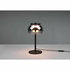 Lampe de table Trio Madison LED Noir, 1 lumière
