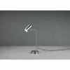 Lampe de table Trio Marley Nickel mat, 1 lumière