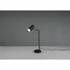 Lampe de table Trio Marley Noir, 1 lumière
