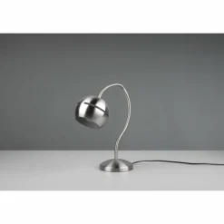 Lampe de table Trio-Leuchten Fletcher Nickel mat, 1 lumière