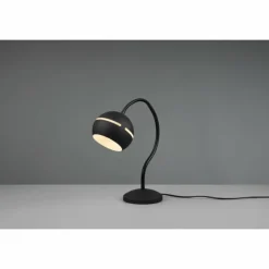 Lampe de table Trio-Leuchten Fletcher Noir, 1 lumière