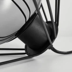 Lampe de table Uarau Noir, 1 lumière