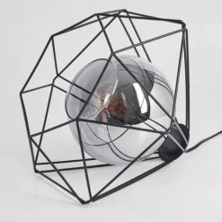 Lampe de table Uarau Noir, 1 lumière