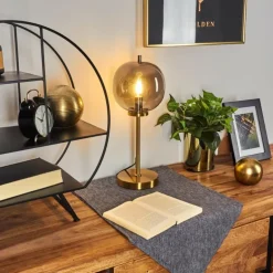 Lampe de table Verbania Laiton, 1 lumière