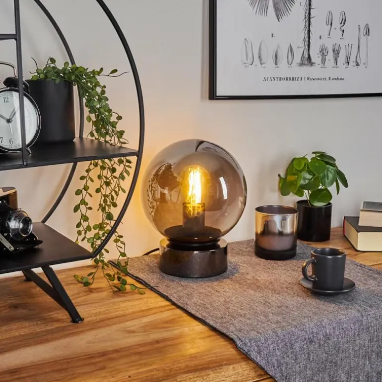 Lampe de table Vilmar Chrome, 1 lumière