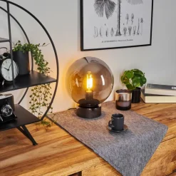 Lampe de table Vilmar Chrome, 1 lumière