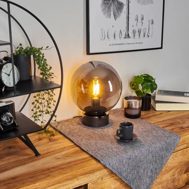 Lampe de table Vilmar Chrome, 1 lumière