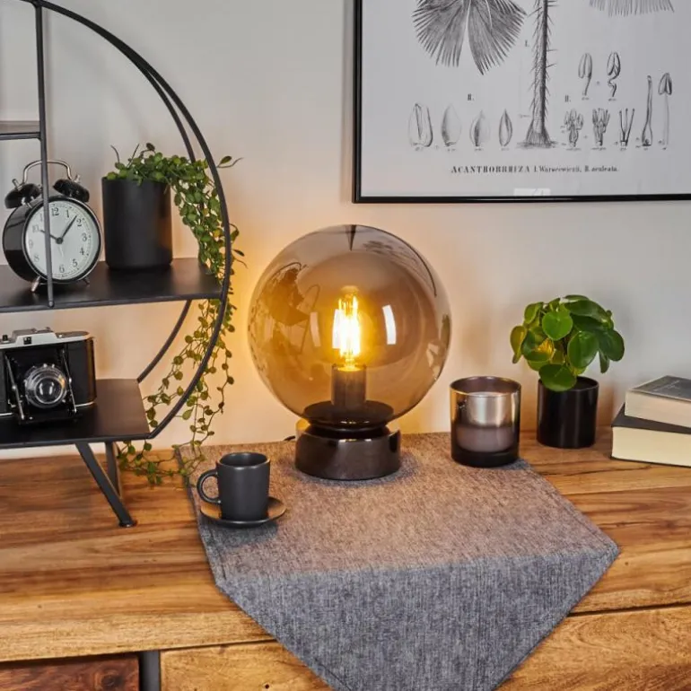 Lampe de table Vilmar Chrome, 1 lumière