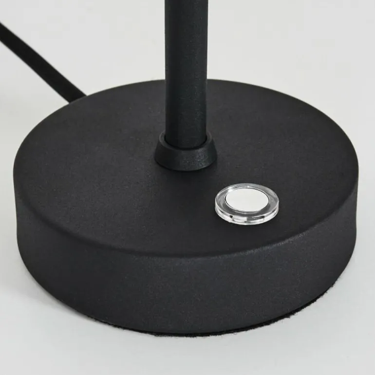 Lampe de table Wacissa Noir, 1 lumière, Changeur de couleurs