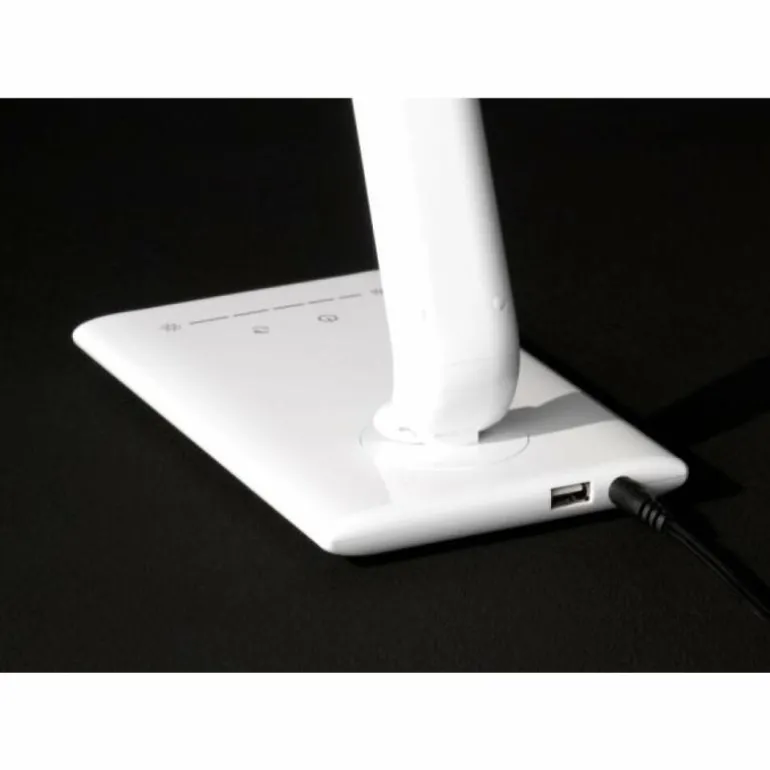 Lampe de table Wofi TUBAC LED Blanc, 1 lumière