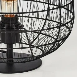 Lampe de table Yachats Noir, 1 lumière