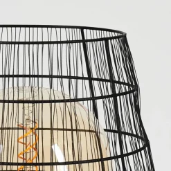 Lampe de table Yachats Noir, 1 lumière