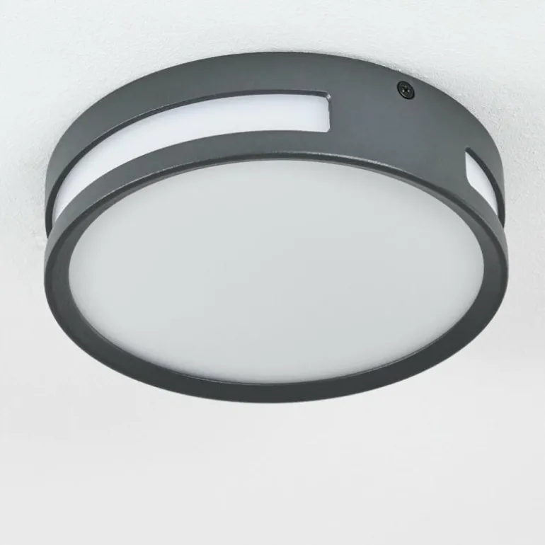 Lampe d'extérieur Chiavari LED Anthracite, 1 lumière