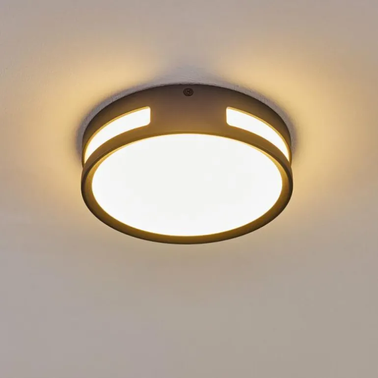 Lampe d'extérieur Chiavari LED Anthracite, 1 lumière