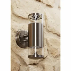 Lampe d'extérieur Globo CARME Acier inoxydable, 2 lumières