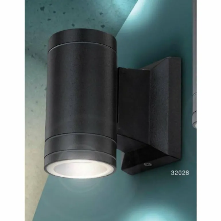 Lampe d'extérieur Globo GANTAR Gris, Noir, 1 lumière