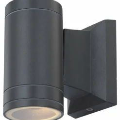 Lampe d'extérieur Globo GANTAR Gris, Noir, 1 lumière