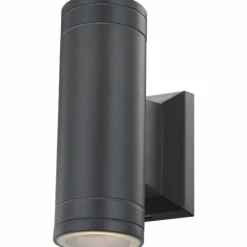 Lampe d'extérieur Globo GANTAR Gris, Noir, 2 lumières