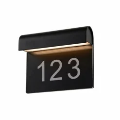 Lampe d'extérieur Lucide THESI LED Noir, 1 lumière