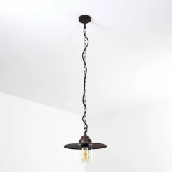Lampe d'extérieur Mijas Rouille, 1 lumière