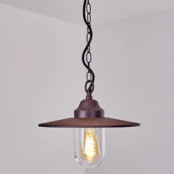 Lampe d'extérieur Mijas Rouille, 1 lumière