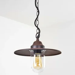 Lampe d'extérieur Mijas Rouille, 1 lumière