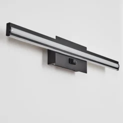 lampe miroir Aspers LED Noir, 1 lumière