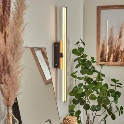 lampe miroir Aspers LED Noir, 1 lumière