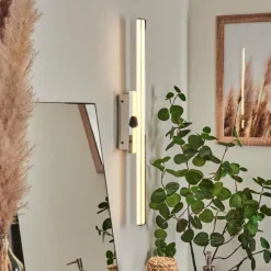 lampe miroir Aspers LED Chrome, 1 lumière