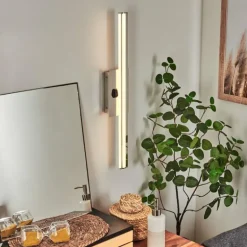 lampe miroir Aspers LED Chrome, 1 lumière