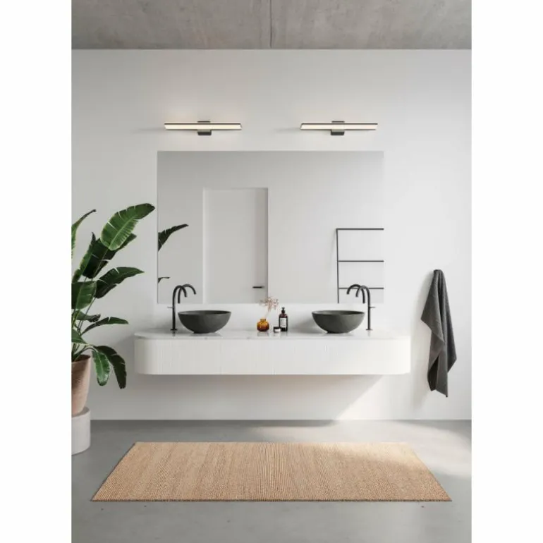 lampe miroir Nordlux TINIA LED Noir, 1 lumière